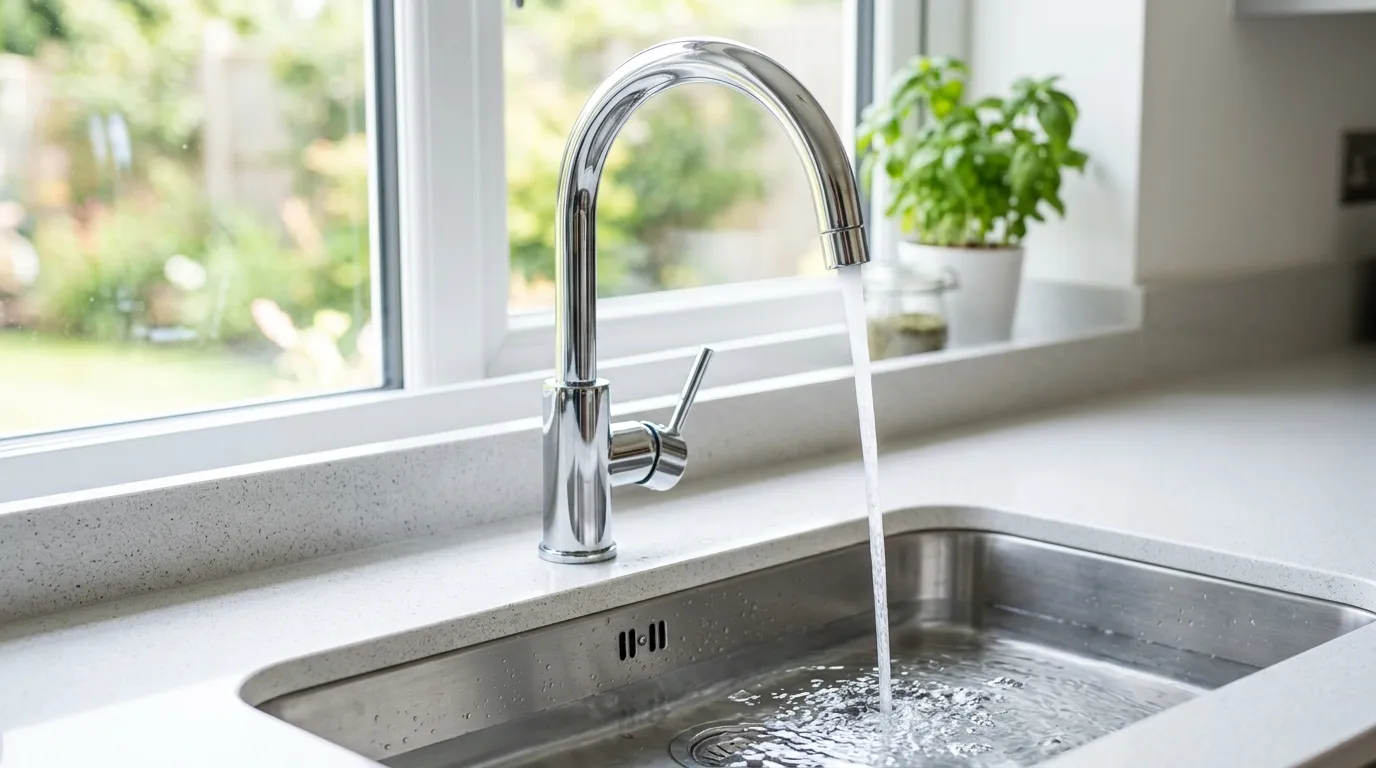 Local Plumbing Master Pros same day plumber fixing a faucet in Stanton, NE